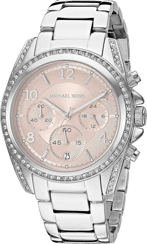 michael kors mk6761|Michael Kors Women's Chronograph Blair Stainless Steel.